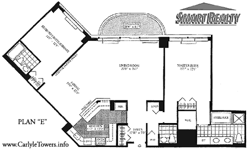 Carlyle Towers Sample Floor Plans