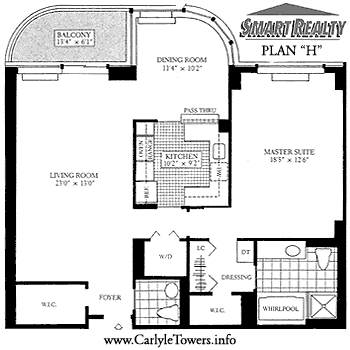 Carlyle Towers Sample Floor Plans