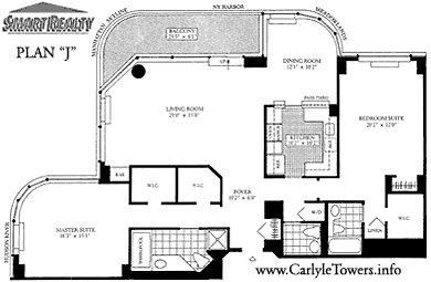 Carlyle Towers Sample Floor Plans
